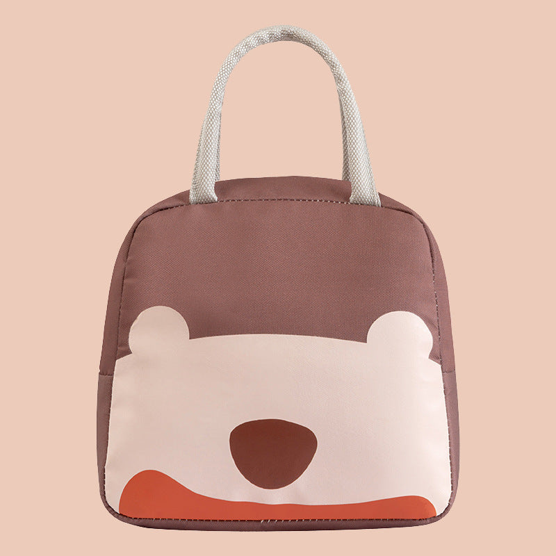 Simple Portable Insulated Lunch Box Bag