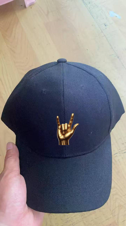 Verstellbare Baseballkappe mit großer Krempe