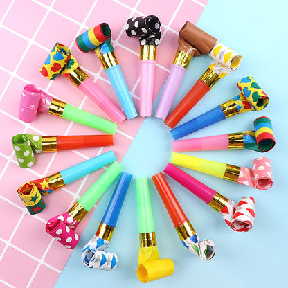 Juguete infantil con forma de dragón soplado, divertido, para fiestas de cumpleaños