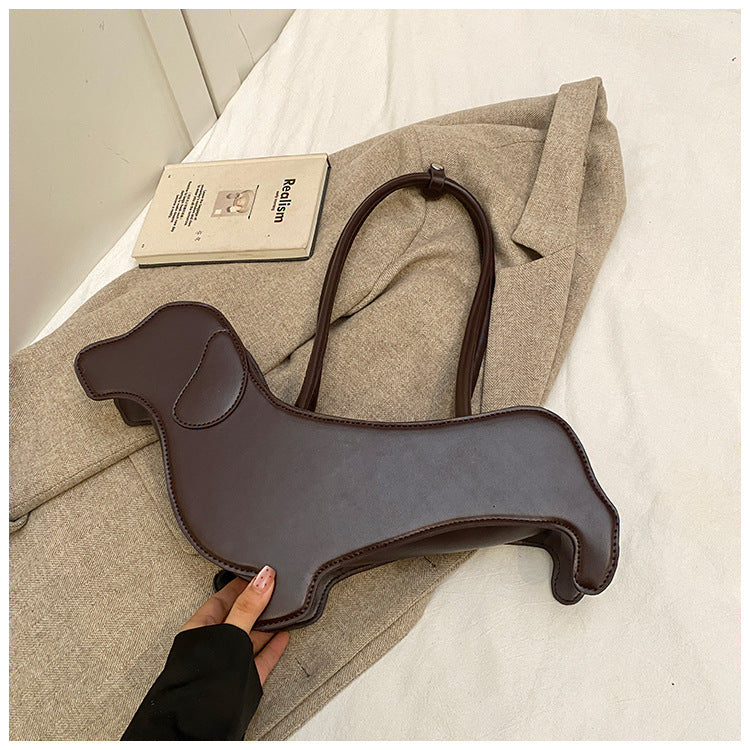 Cute Dog Underarm Tote