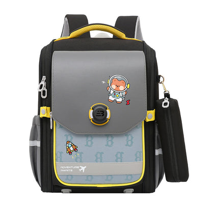 One Piece Dropshipping Grundschüler Schultasche Jungen und Mädchen Entlastung Wirbelsäulenschutz