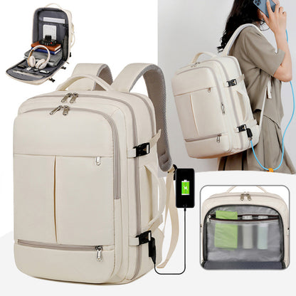Unisex-Rucksack mit großem Fassungsvermögen