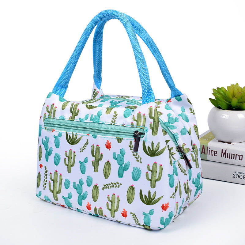 Insulation Bag Portable Lunch Bag Thickened Rice Bag Oxford Cloth Lunch Box
