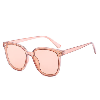 Gafas de sol rectangulares para mujer, gafas de sol cuadradas sin montura