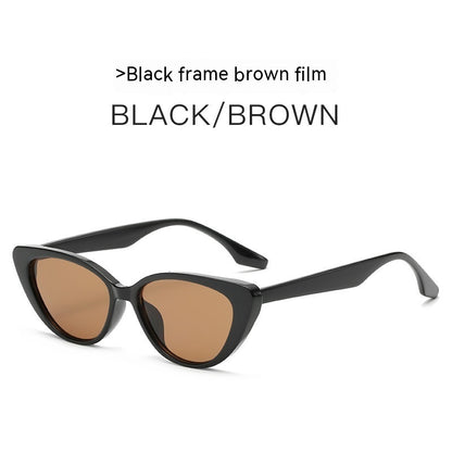 Rosa Katzenaugen-Sonnenbrille Damen