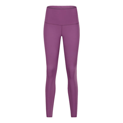 Women's Solid Color High Waist Hip Lift Stretch Yoga Pants
