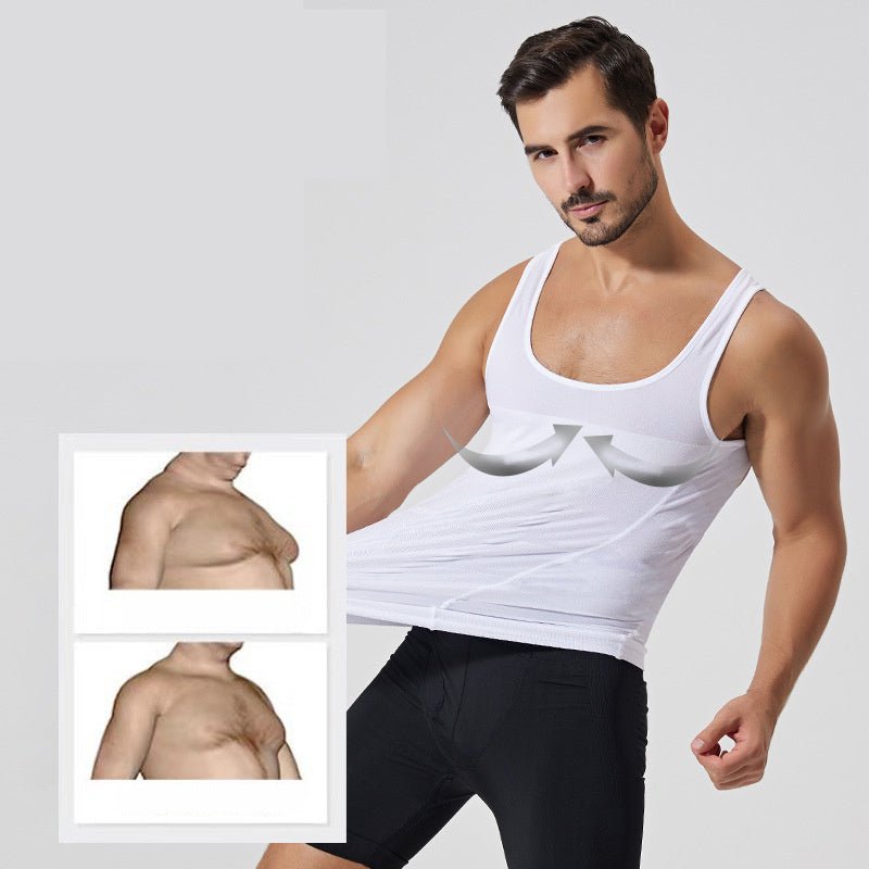 Sports Fitness I - shaped Men's Vest Shapewear - BAGMODA