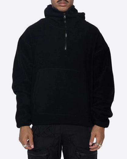 Trendy Men's Casual Brushed Hoody Zipper