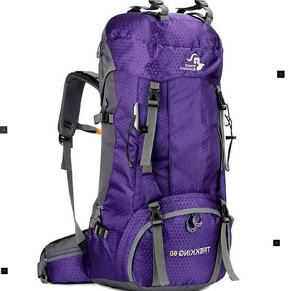 Bolsa de viaje impermeable para senderismo de 60 l