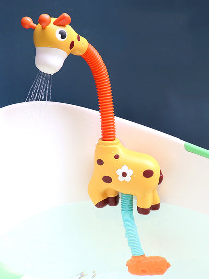 Kinder Badespielzeug Elektrische Cartoon Giraffe Dusche Baby Spray Badewanne Spielzeug Pädagogisches Spiel Spiel Strand Spielzeug