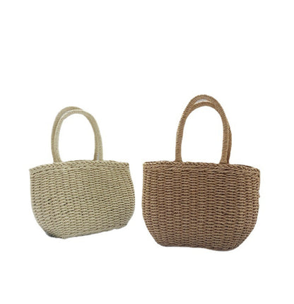 Bolsos de playa tejidos a mano para las vacaciones