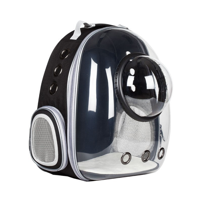 Pet Cat Bag Transparent Skylight Diaper Supplies Breathable Large Capacity Backpack