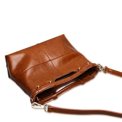 Retro Women's Leather Messenger Bag