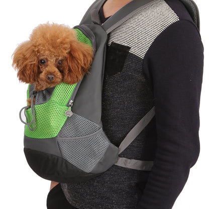 Mochila para mascotas, mochila para perros, bolsa de viaje práctica para perros, suministros para mascotas