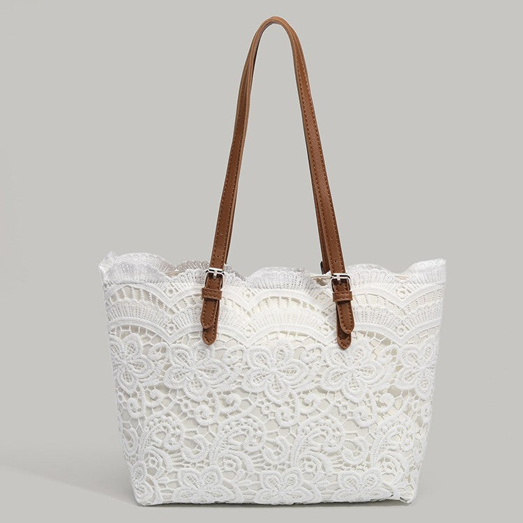 Spitzenhandtasche im Mori-Stil im westlichen Stil