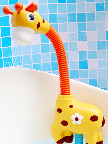 Kinder Badespielzeug Elektrische Cartoon Giraffe Dusche Baby Spray Badewanne Spielzeug Pädagogisches Spiel Spiel Strand Spielzeug
