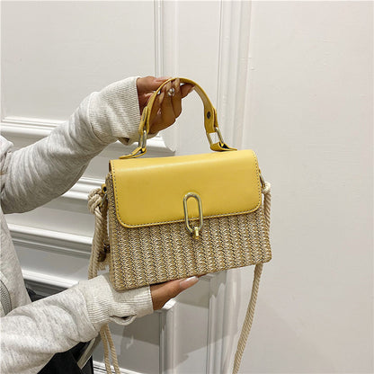 Bolso bandolera tejido versátil