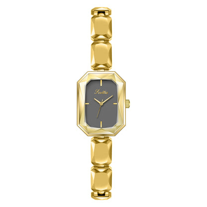 Armbanduhr Cut Square Damen Kleine Quadratische Uhr