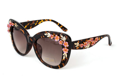 Damen Sonnenbrille Blume