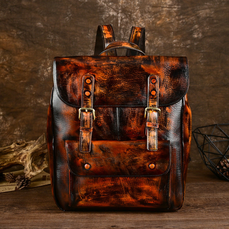 Orion Luxe Cowhide Backpack