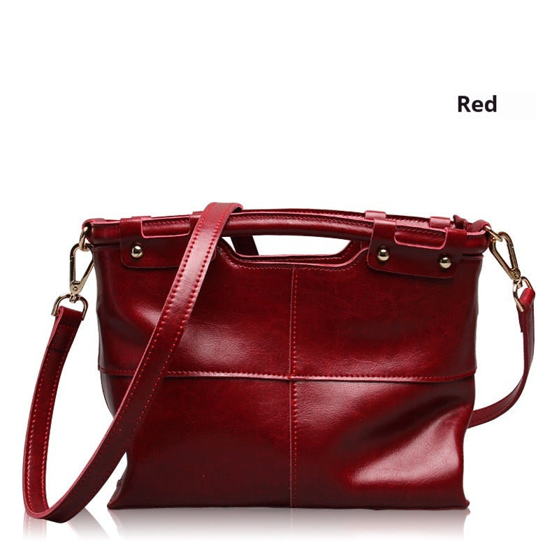 Retro Women's Leather Messenger Bag