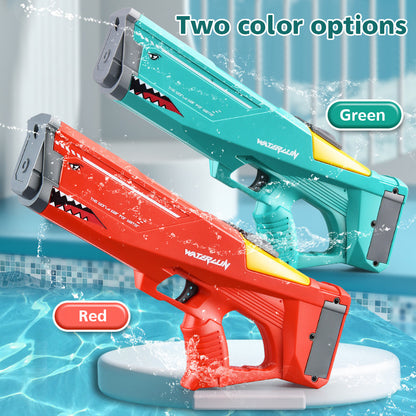 Pistola de agua eléctrica automática de alta presión para niños, juguete de playa para exteriores, verano, fiesta en la piscina