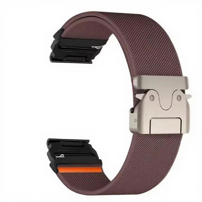 Correa de reloj tejida con cordón elástico para hombre