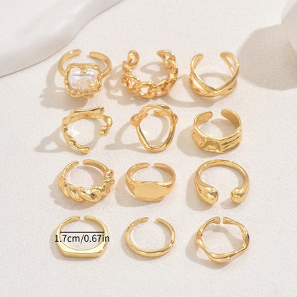 Persönlichkeitsgeometrie Spezial-Interesse Design Hochwertiger Ring