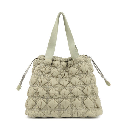 Bolsa de mano con cordón
