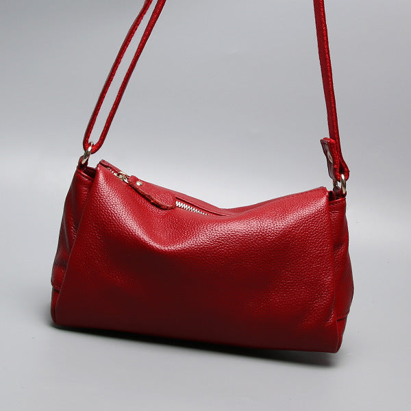 Leather One-shoulder Crossbody Women's Bag