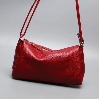Leather One-shoulder Crossbody Women's Bag