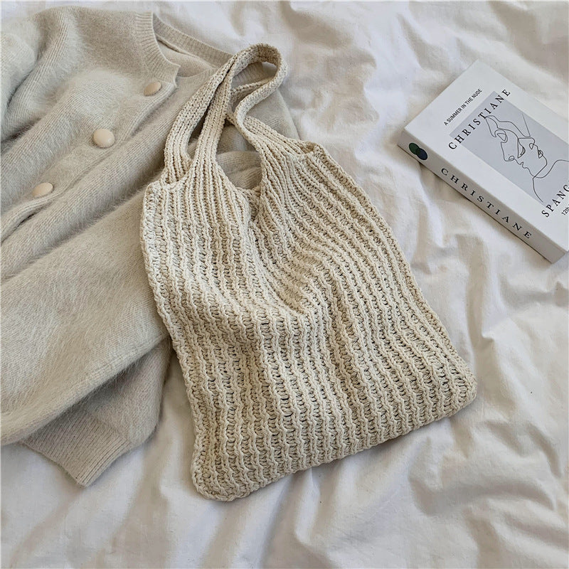 Shoulder Bag Women's Art Hand-held Shopping Bag