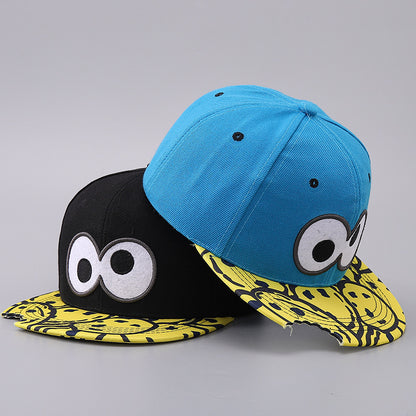 Gorra de béisbol de ala plana con esquinas faltantes, ideal para hombres y mujeres, para deportes al aire libre y a prueba de sol.