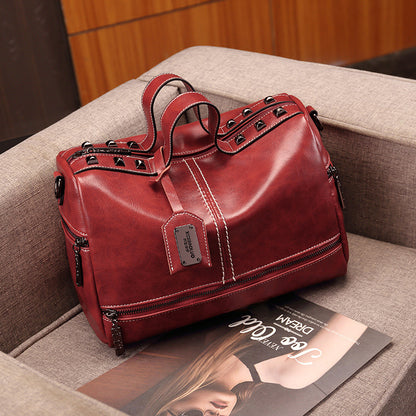 Bolso de mano de un solo hombro estilo retro europeo y americano