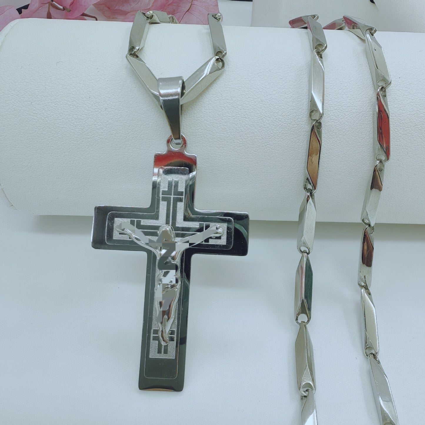 Joyería colgante de acero inoxidable para hombre con personalidad de moda y tendencia europea y americana