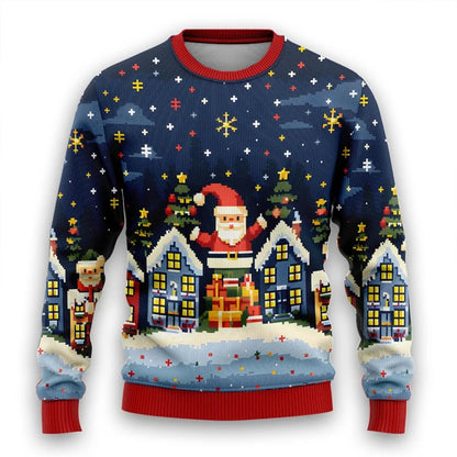 Fashion Personalized Christmas Thick Needle Sweater