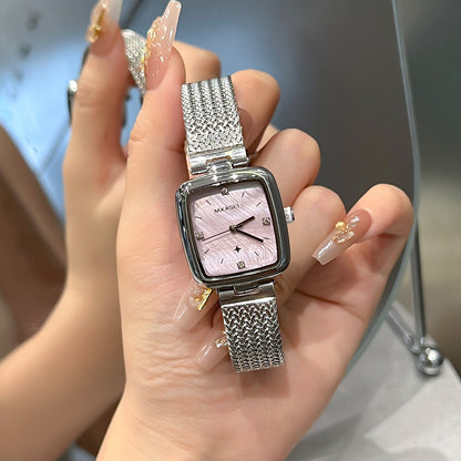 Damen Starry Retro Exquisite Square Uhr