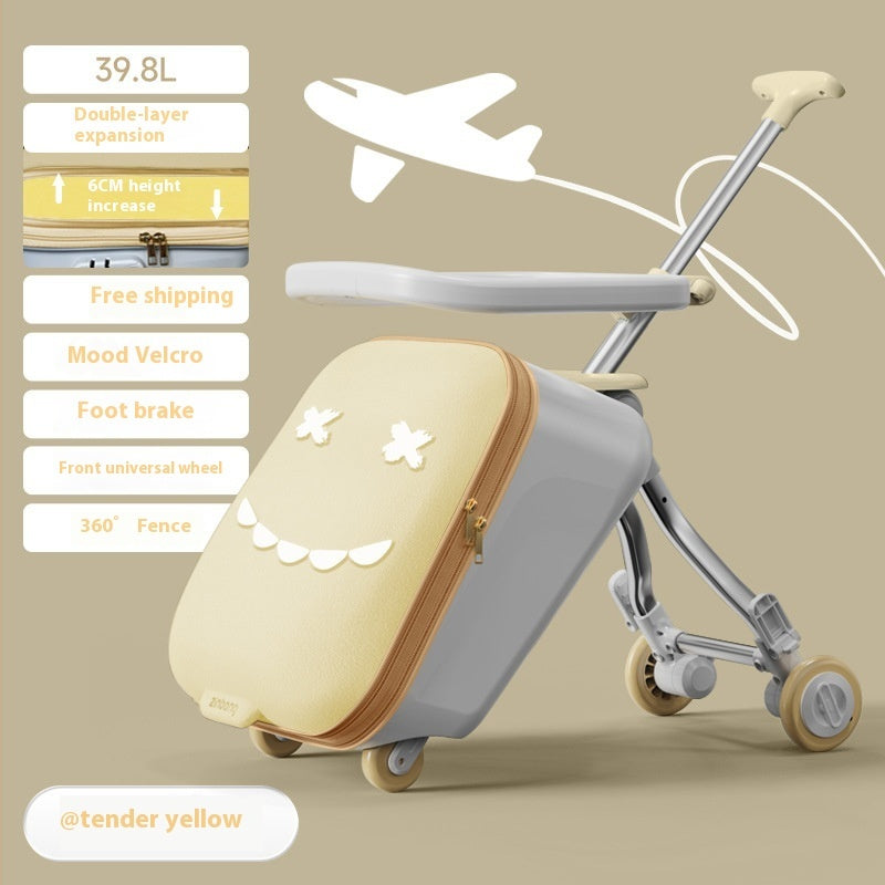 Children's Riding And Boarding Machine Trolley Case
