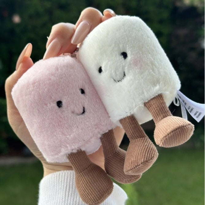 Pairs Of Cotton Candy Pendant Keychain