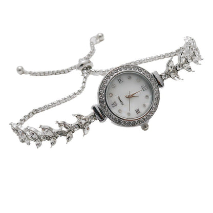 Reloj de pulsera para mujer, sencillo y de moda, con diseño temperamental y extraíble.