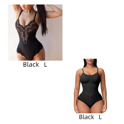 Spitze Spitzennähte Bodysuit Erotische Dessous Damen