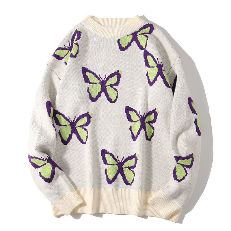 Women's Autumn And Winter Design Crew Neck Sweater Knitwear