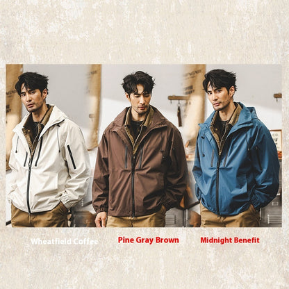Amerikanischen Retro Outdoor Outdoor Jacke Mantel Männer