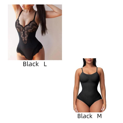 Spitze Spitzennähte Bodysuit Erotische Dessous Damen