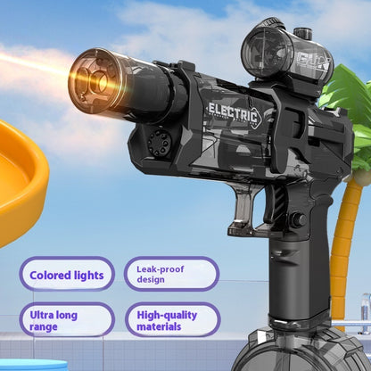 Pistola de agua eléctrica Fire Rat, luz fría, totalmente automática, juguete de verano, deportes, entretenimiento, regalos para niños, AC223