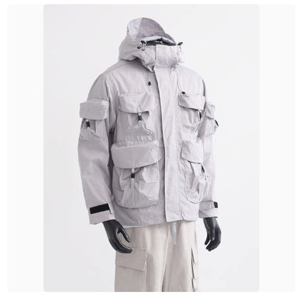 Taktische Kapuzenjacke für Männer und Frauen im Unisex-Stil