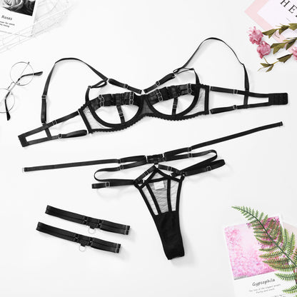 Nuevo corsé de lencería erótica sexy de comercio exterior europeo y americano para mujer