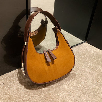 Bolsos de mano franceses de alta calidad, de estilo mate, para mujer.