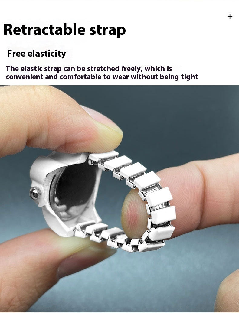 Ring Watch Walking Time Male And Female Students