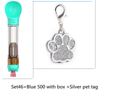 Vaso de agua multifuncional para mascotas Para llevar con el perro